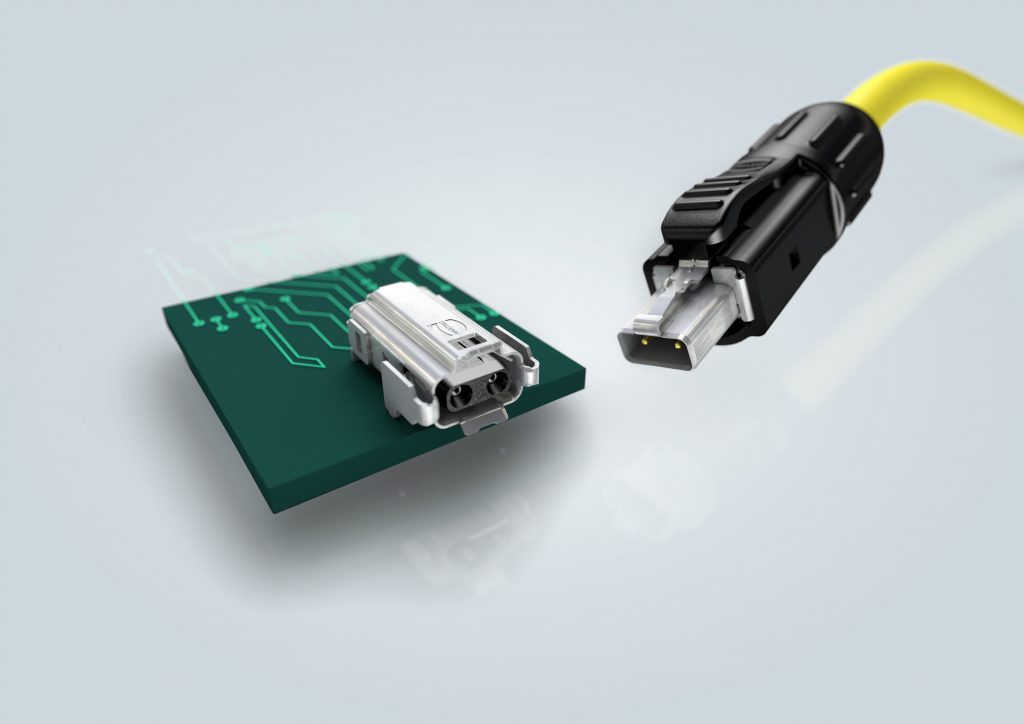 Die IEC63171-6 spezifiziert die Single Pair Ethernet (SPE) Schnittstelle 'Industrial Style' nach dem Vorschlag von Harting und ist zukünftige Standardschnittstelle für industrielle SPE-Anwendungen 