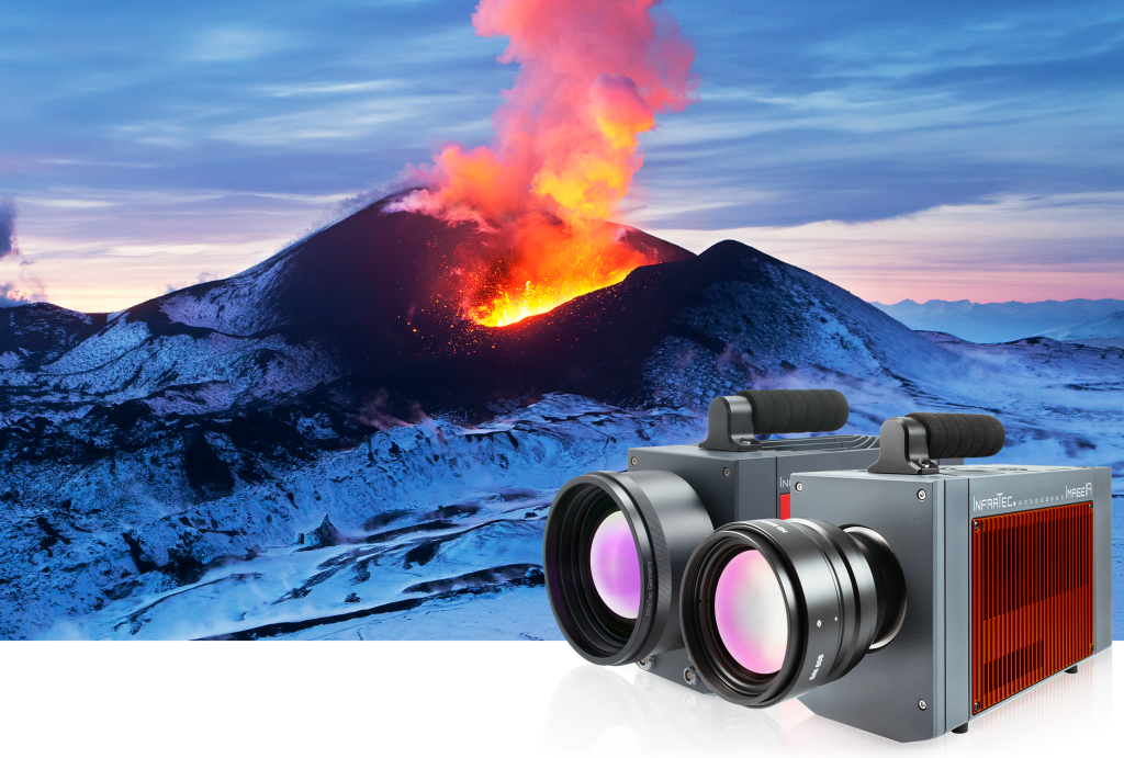  Mit der Wärmebildkamera ImageIR 8300 hp lassen sich Aufnahmen mit einer Temperaturspanne von bis zu 1.500K im Vollbild mit 640x512 IR-Pixeln und einer zeitliche Auflösung von 350Hz erstellen.