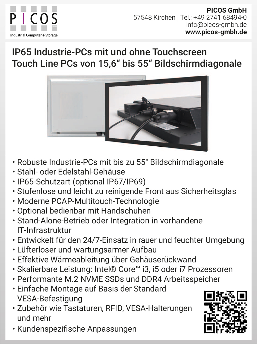 Produktübersicht – Picos GmbH