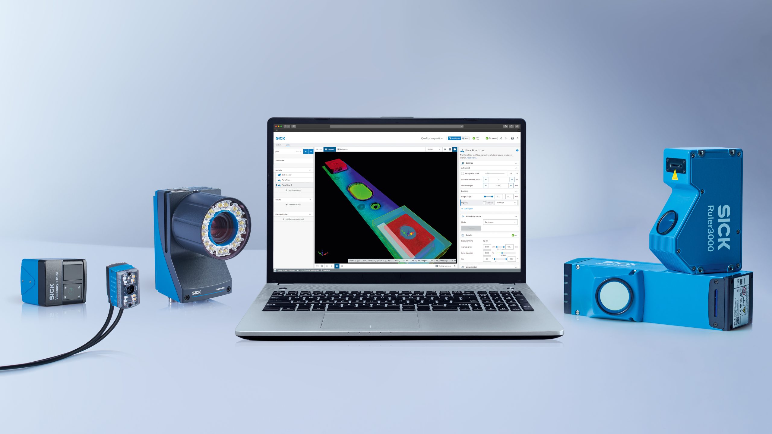 Sick-Sensor-App unterstützt 3D-Kameras