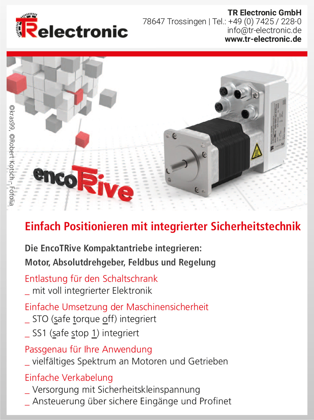 Produktübersicht – TR-Electronic GmbH