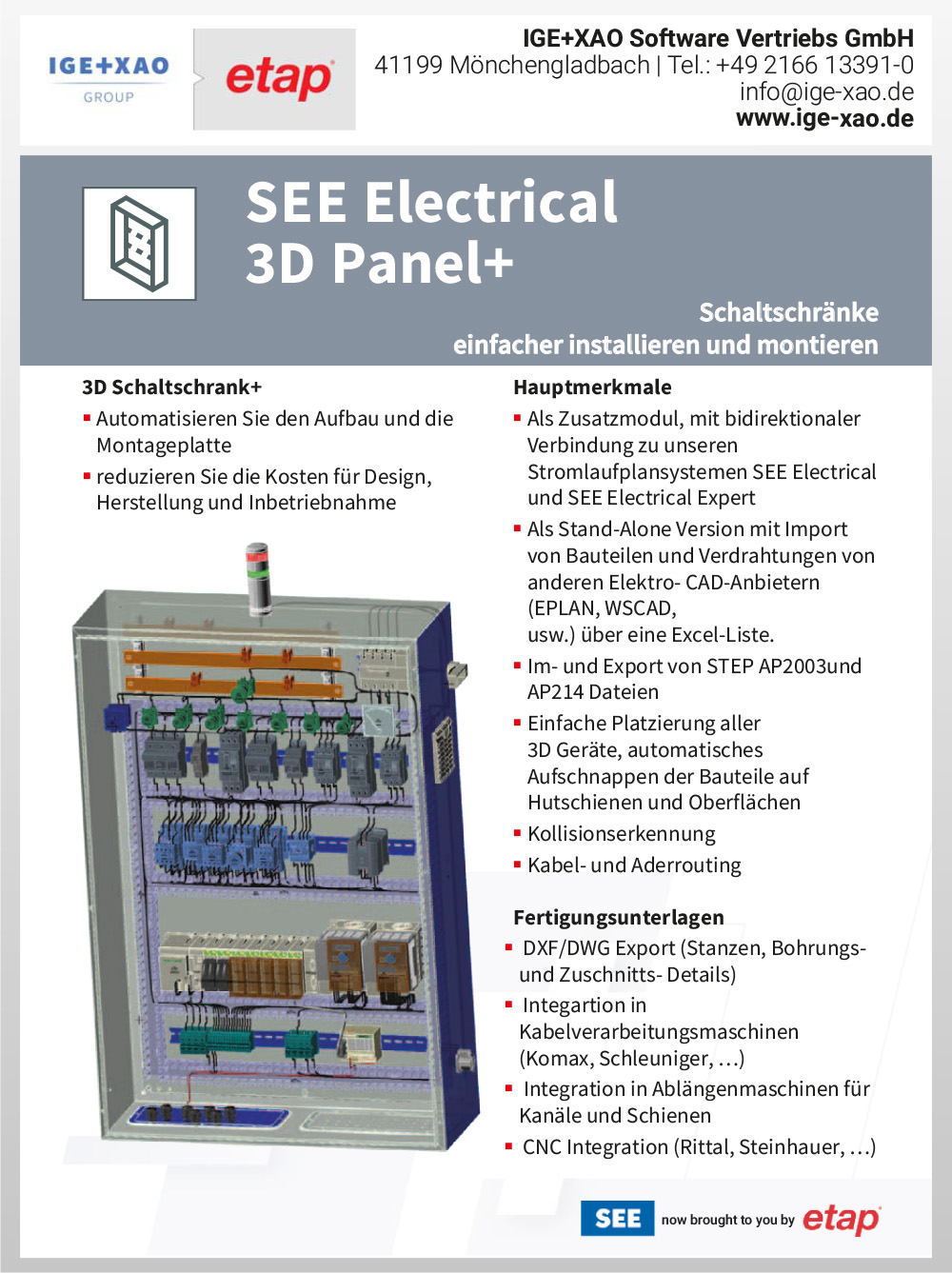 Produktübersicht – IGE+XAO Software Vertriebs GmbH