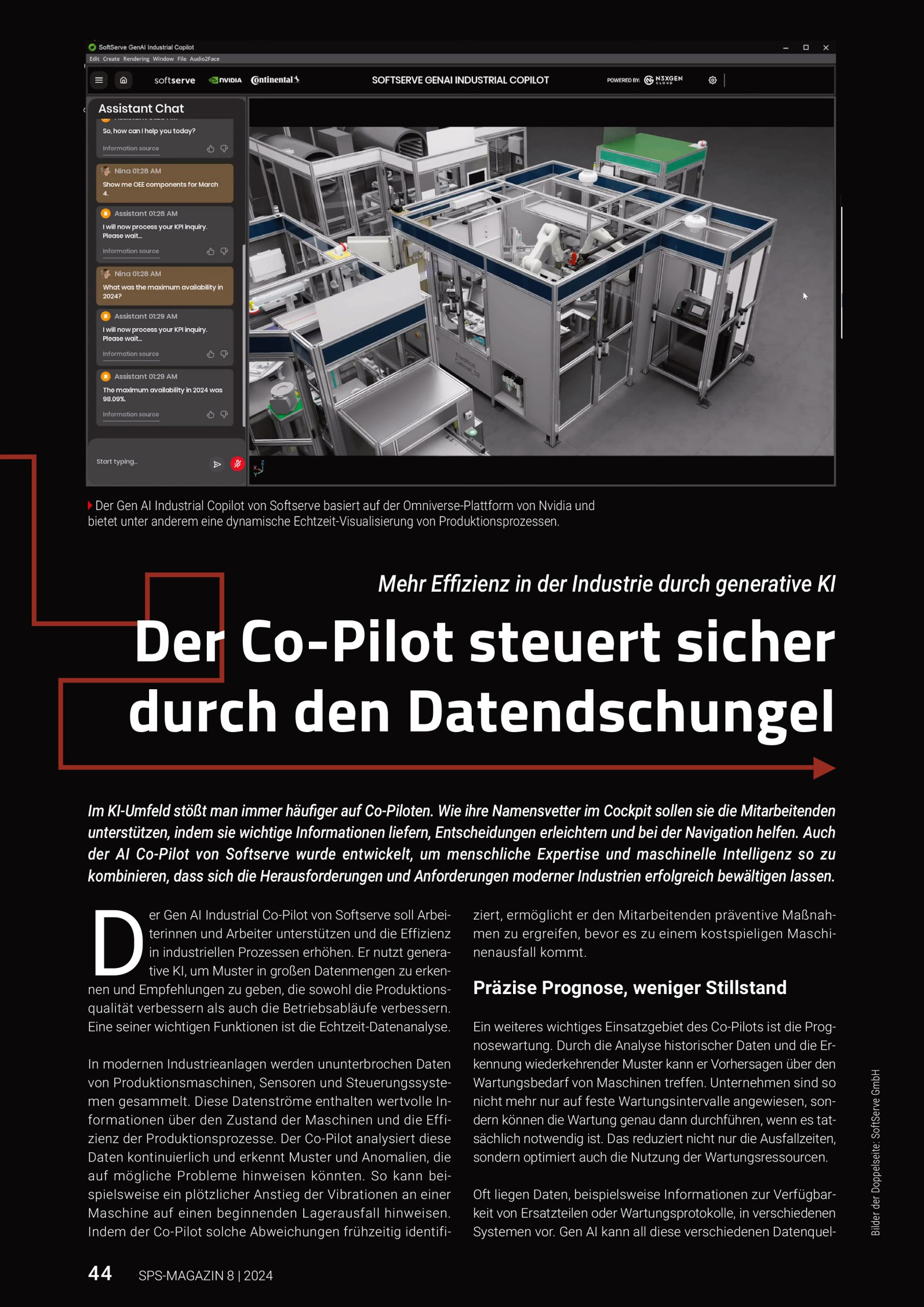 Künstliche Intelligenz ( SPS-Magazin 8 2024