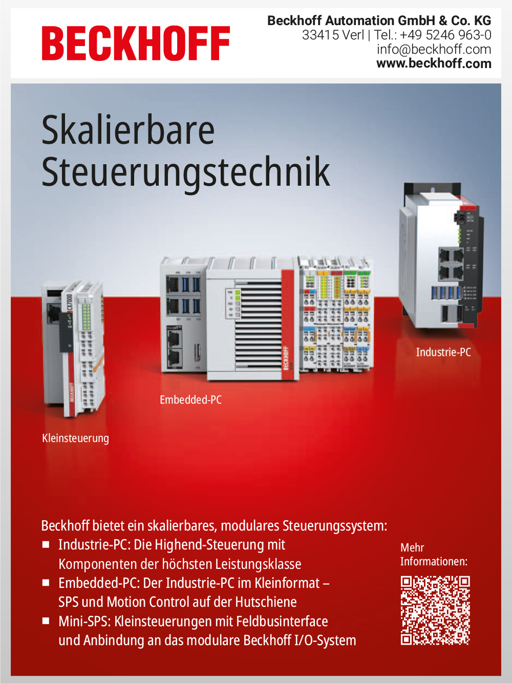 Produktübersicht – Beckhoff Automation GmbH & Co. KG