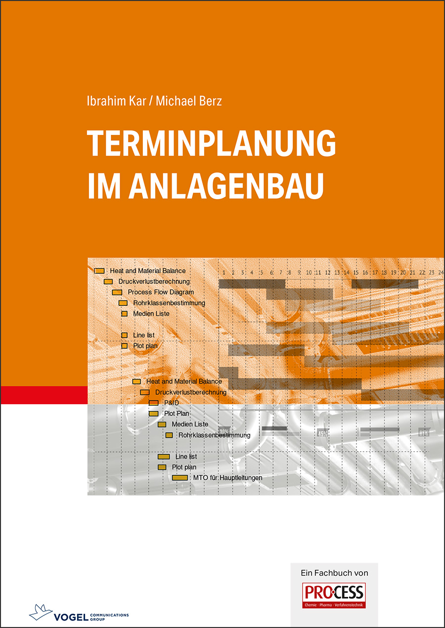 Neues Fachbuch zur Terminplanung im Anlagenbau